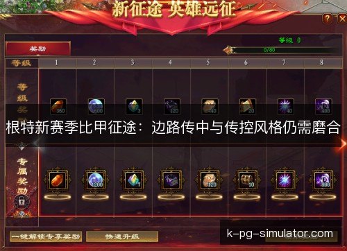 根特新赛季比甲征途：边路传中与传控风格仍需磨合